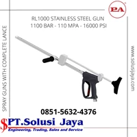 SPRAY GUN WITH COMPLETE LANCE/NOZZLE ADAPTER RL1000 STAINLESS STEEL