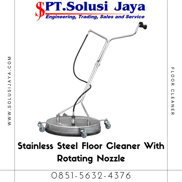 Steam Cleaner Stainless Steel Floor Cleaner With Rotating Nozzle